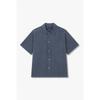 STUDIO TOMBOY Washed Cotton Half Sleeve Shirt  91m6221223 