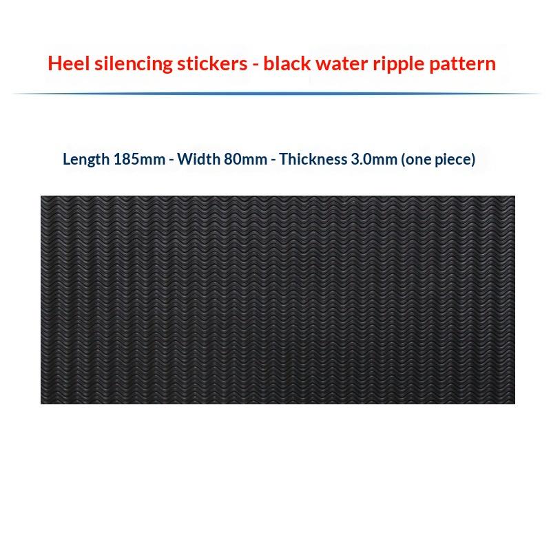 1PC Non-Slip Rubber Shoe Repair Patch, Wear Resistant Replacement Heel Outsole Pad, Universal Footwear Insoles for Men Women
