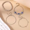 Delicate Evil Eyes Bracelet for Women Girls Y2k Crystal Chain Bracelets Birthday Party Jewelry Gifts