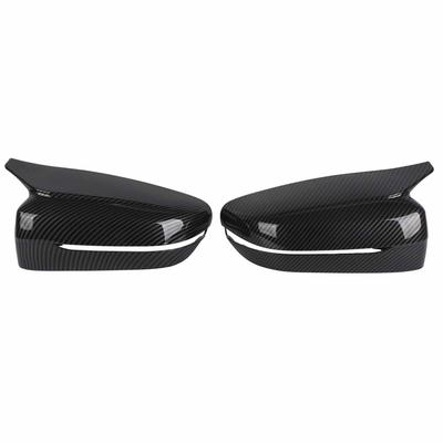 2pcs Side Mirror Cover for M Series Carbon Fiber Style 51167422720 Fits for 5 Series G30G31G38 3