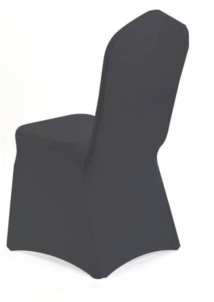 Dark Grey Chair Cover Premium Banquet