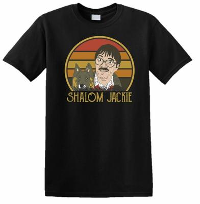Shalom Jackie Friday Night Dinner Parody Wilson  Funny Gift Retro T Shirt Top