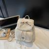 Schoolbag Korean small fresh lace backpack bag women's 1011 new light luxury niche high-end travel commuting small schoolbag