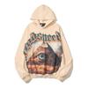 Godspeed 2025 Fall Winter Cotton Hoodie Streetwear Oversized Graphic Print Sweatshirt Men
