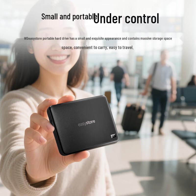WD easystore 6TB USB 3.0 Portable External Hard Drive