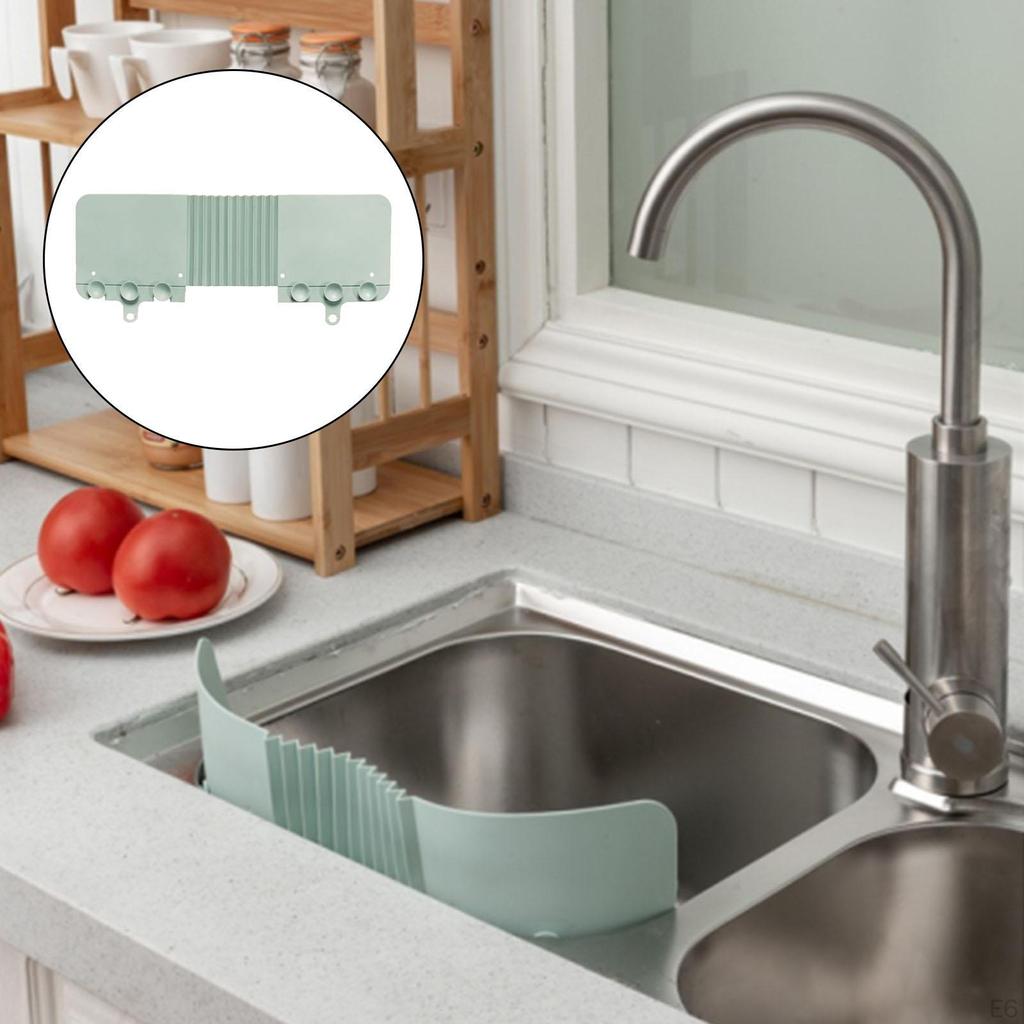 Silicone Suction Dish Washing Baffle Sink for Gadgets