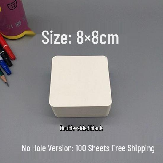 DIY Blank Postcards: Creative Writing, English Word, and Pinyin Greeting Cards