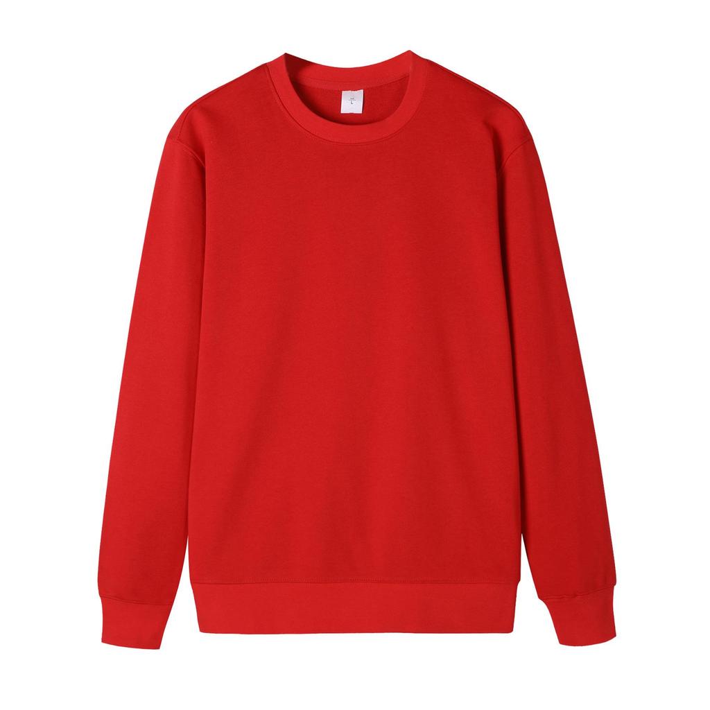 Damen Weißes Pullover-Sweatshirt im koreanischen Stil mit Rundhalsausschnitt - Reine Baumwolle, Trendig für Frühling/Herbst 2024