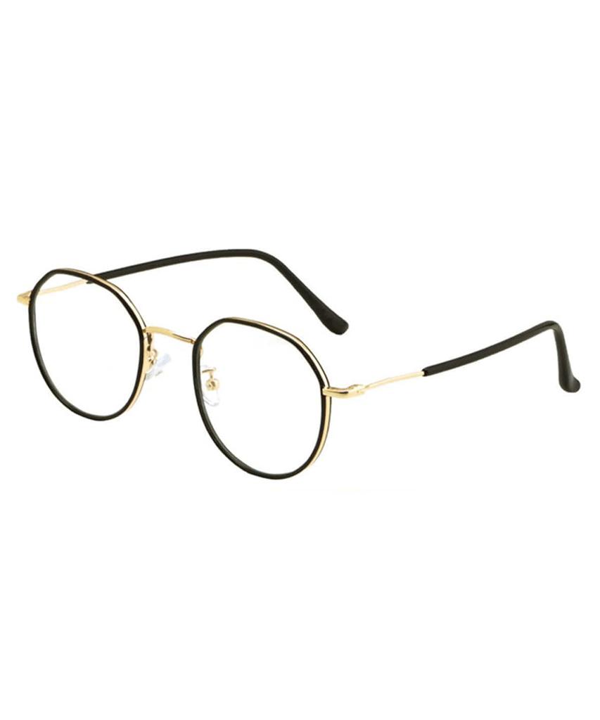 MAISON MASTER Heritage Round Glasses (Black Gold)