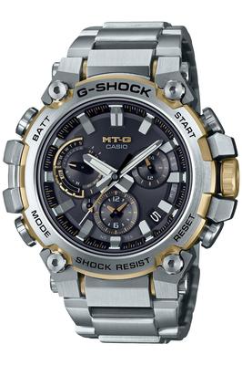 Casio Bluetooth Solární hodinky Stříbrné G-Shock MT-G Rádiem řízené MTG-B3000D-1A9JF Pánské