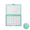 Portable Watercolor Paint Palette Box Paint Mixing Tray 12 Well 24 Well For Watercolour Oil Acrylics Gouaches Painting