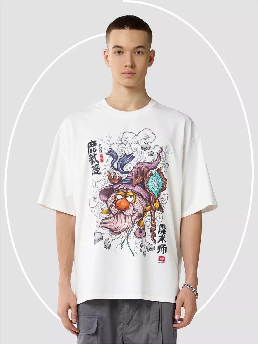 Oversized T-shirt with Kikoriki print 3XL