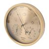 Barometr Higrometr Termometr 3 w  Wiszący na ścianie Złota tarcza Stacja prognozy pogody do domu i biura 130 mm