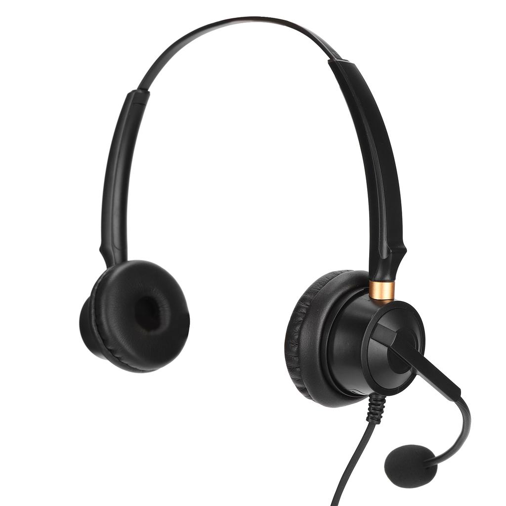 H600D‑2.5‑MV Customer Service Headset Support Volume Adjustment Telephone Headset with Noise Reduction Microphone
