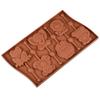 6 Cavity Animal Shaped Lollipop Silicone Mold DIY Chocolate Fondant Mould Cake Decorating Tools