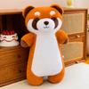 Soft Little Raccoon Plush Doll Fox Doll Pillow Back Cute Long Healing Sleeping Doll