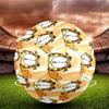 Garfield Print Size 5 Soccer Ball, Standard Match Football for Sports Game and Team Practice, Ideal Gift for Soccer Fans