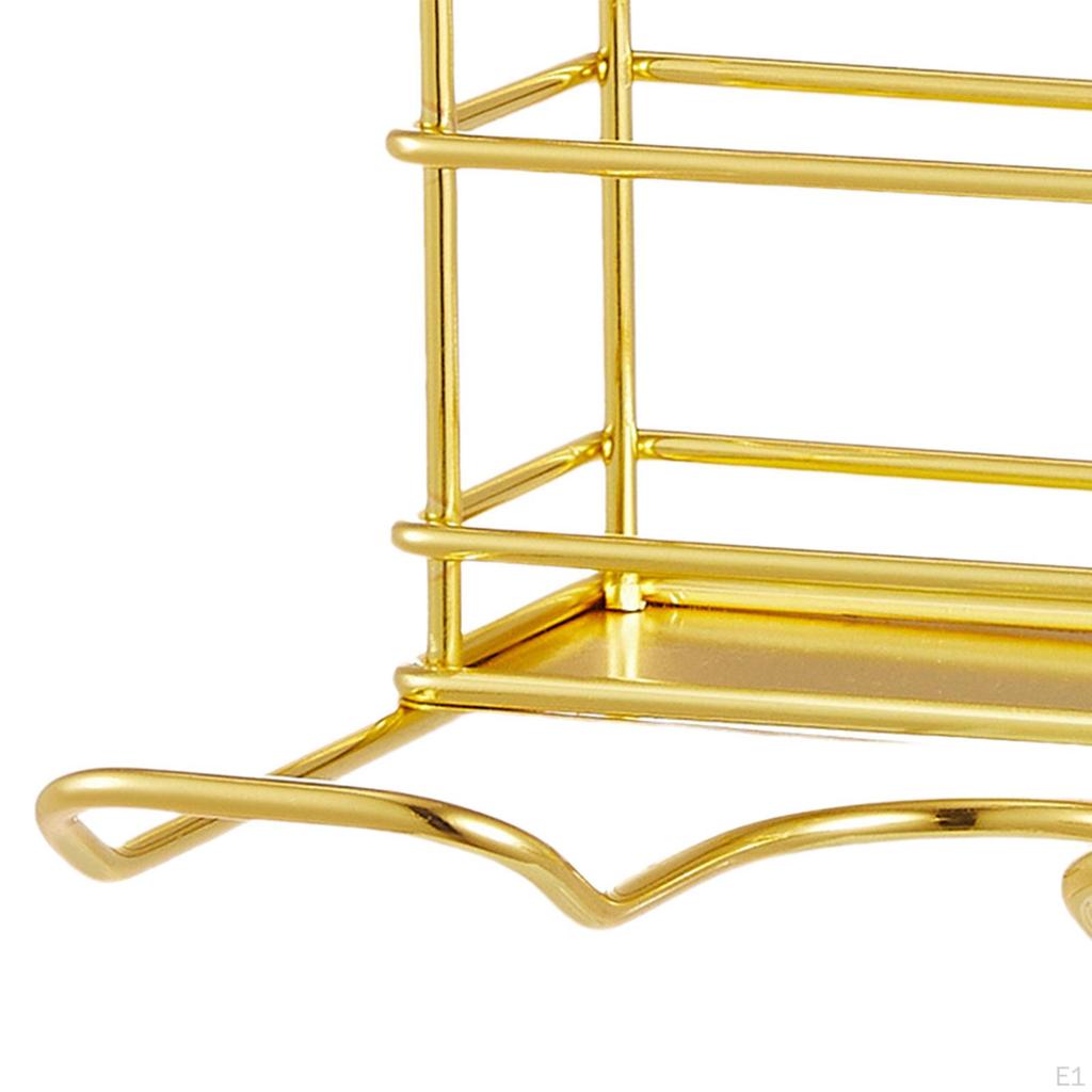 Organisateur de salle de bain Support pour sèche-cheveux Durable Polyvalent Antirouille Étanche Cosmétique