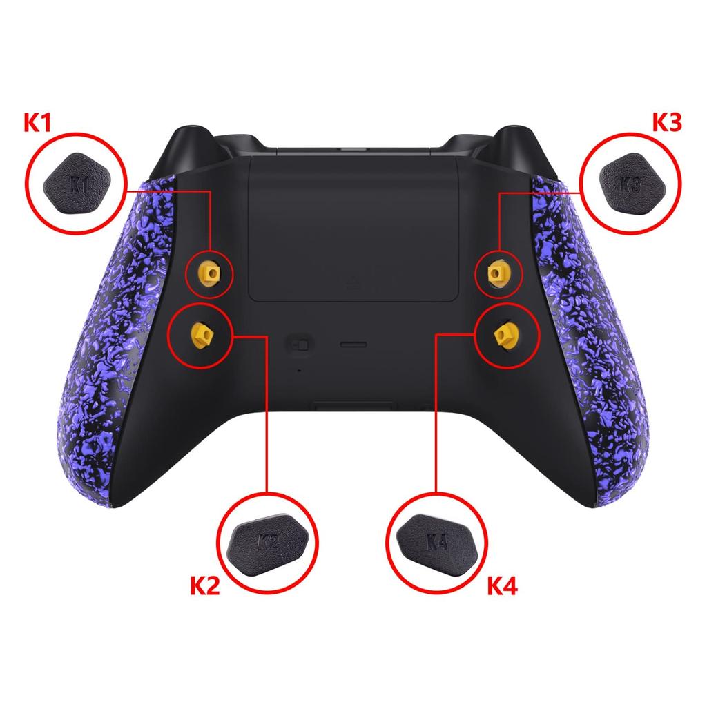 eXtremeRate Programmable Remap Kit for Xbox Series Upgrade Board for Xbox Core Controller with Redesigned Back Side and Rear Buttons X/S Controllers,