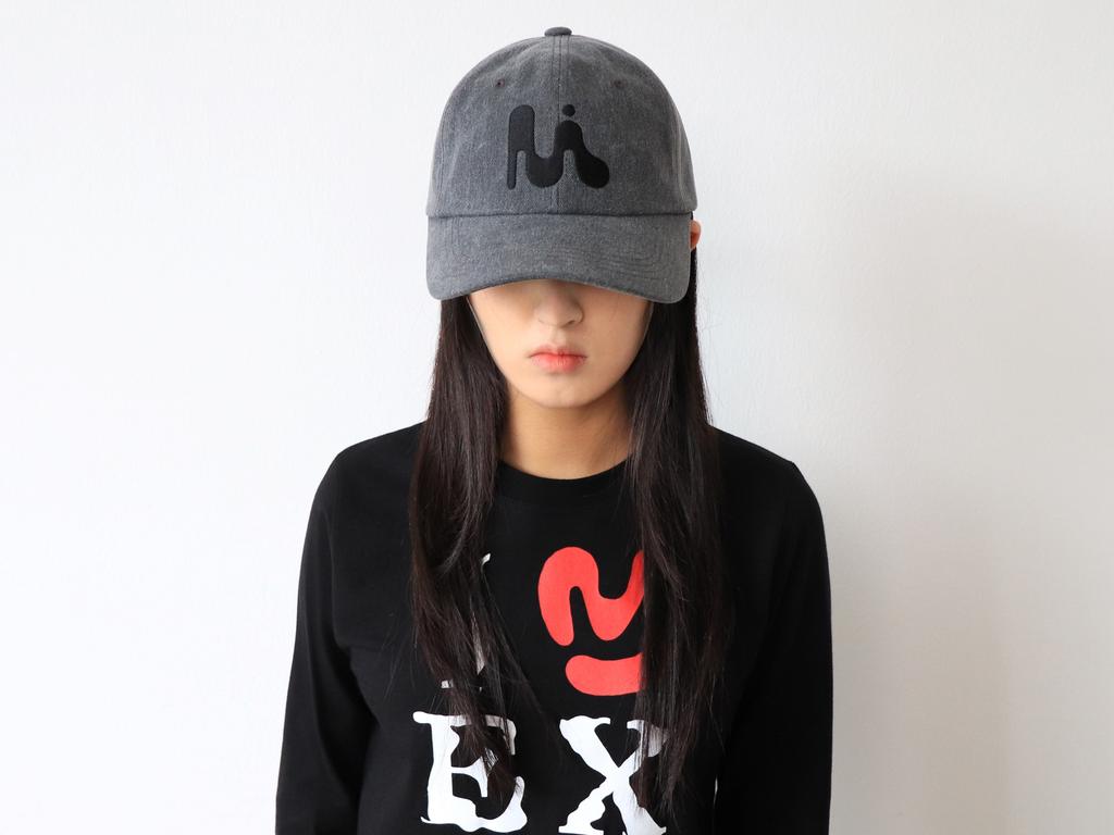 MIYHOO Big Logo Ball Cap (Washing Charcoal)