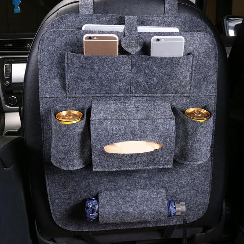 Borsa Portaoggetti Multi-tasche per Schienale Sedile Auto Organizer per Bagagliaio Auto Borsa Portaoggetti da Appendere sul Sedile Posteriore Tasca Portaoggetti Accessori Auto.