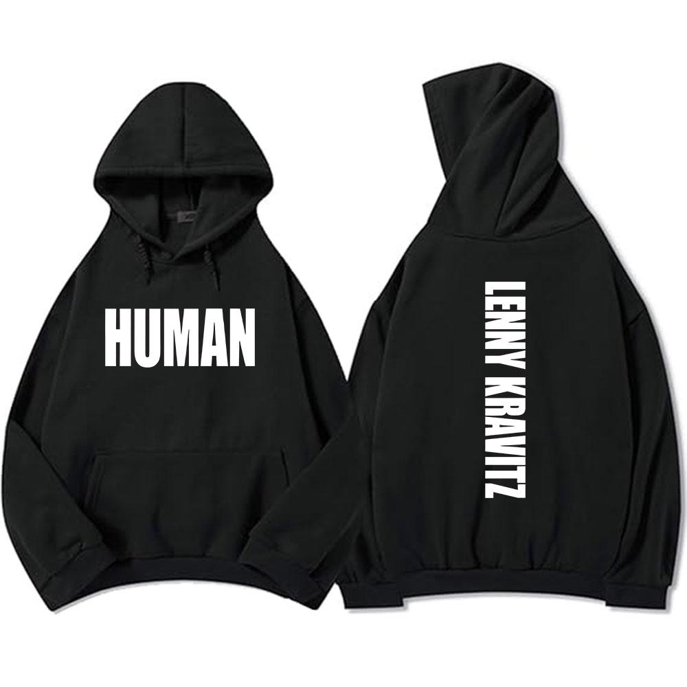 

Толстовки с принтом Ленни Кравица, зимний флис, длинный рукав, с капюшоном, мужская и женская одежда, худи с графическим принтом XL