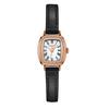 Jyullieoseu Jat-008 Square Mesh Leather Women'S Watch