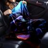 Christmas Dog Portrait Blanket Soft Throw Blanket For Home Bedroom Bed Sofa Travel Office Solid Christmas Blanket