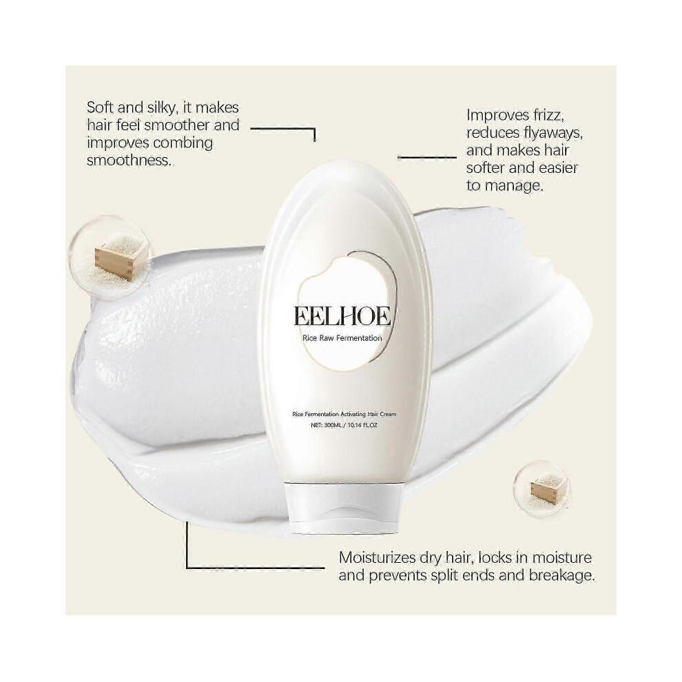 Eelhoe Rice Essence Moisturizing Hair Care Cream for Hair Repair Nourishing Hair Moisturizing Soft Hair Mast