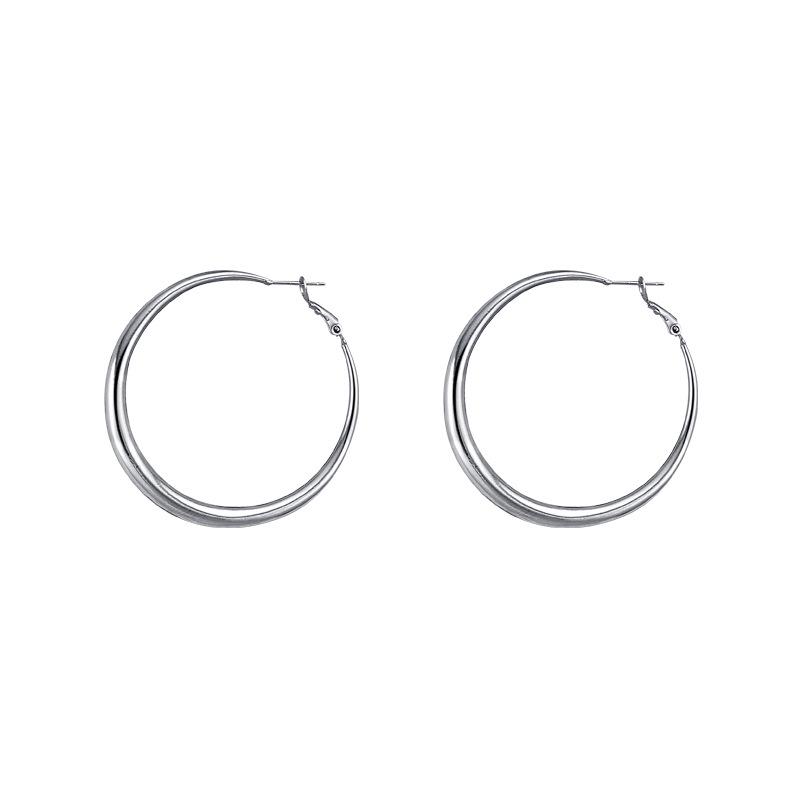 2025 Stylish European & American Exaggerated Large Hoop Earrings - Unique Influencer Design