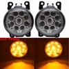 Car Styling for Nissan Navara NP300 D40 2004-2013 2014 2015 9-Pieces Led Fog Lights Lamp H11 Halogen Fog Lights DRL Accessories