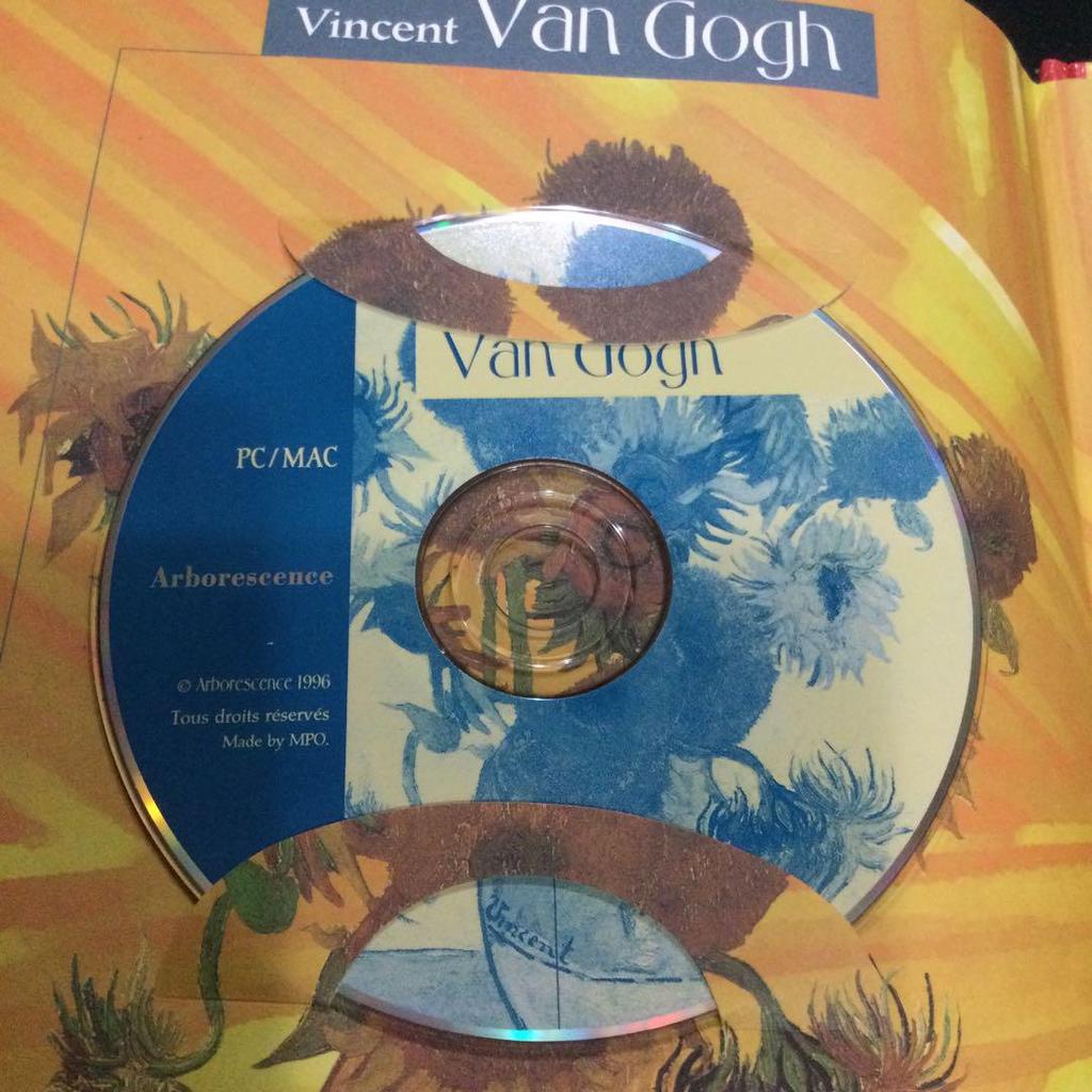 [USED] Van Gogh Art Collection with CD-ROM French Van Gogh Books