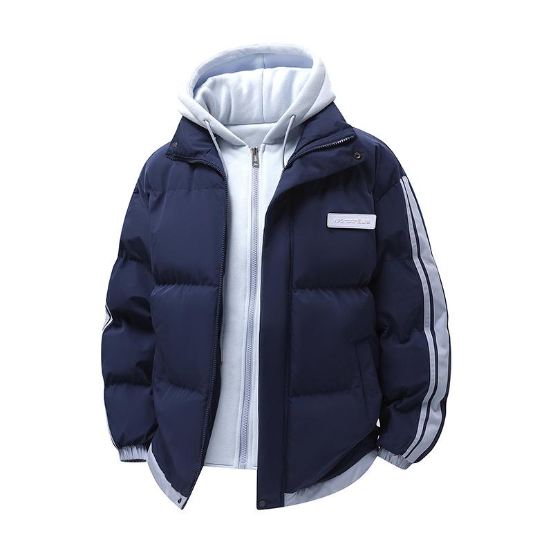 

Хлопковая Зимняя Утолщенная Новая Повседневная Молодежная Универсальная Толстовка с Капюшоном Парный Одинаковый Стиль Куртка-Пуховик 4XL