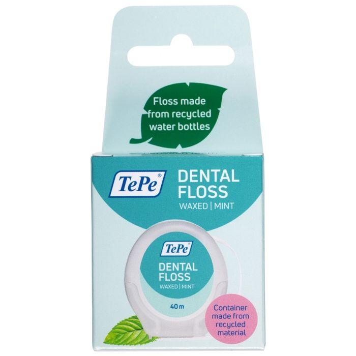 Fil Dentaire Éco-responsable - TePe - Expansion - 40 M - Blanc - Adulte