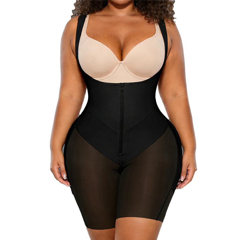 Women s Postpartum Tummy-Control Butt-Lifting Shapewear with Zipper Crotch 3XL