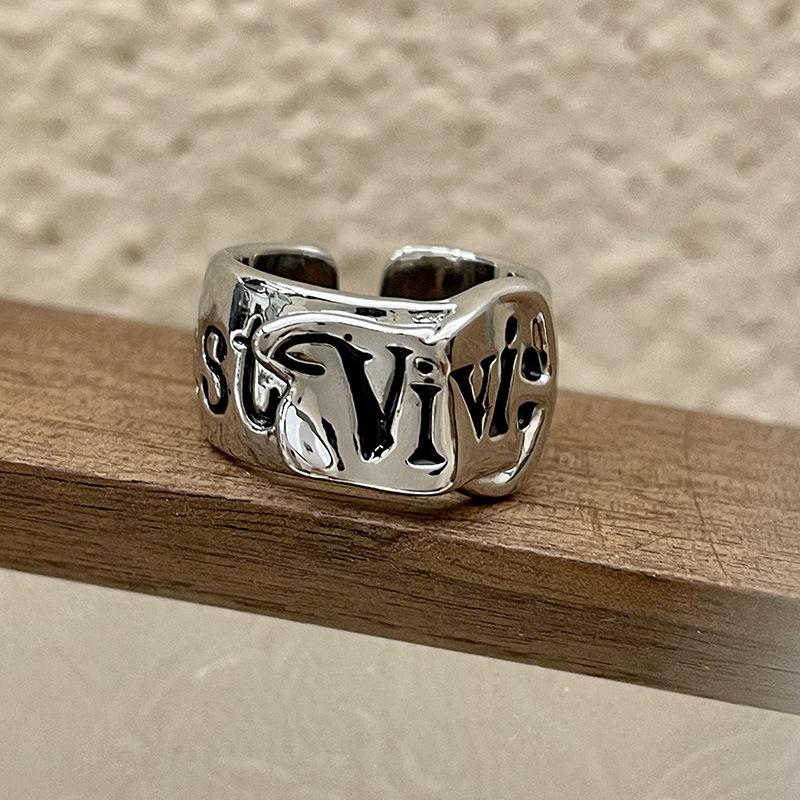 Planet Weit Gesicht Gürtelschnalle Premium Gefühl Brieföffner Ring Persönlichkeit Dunkler Wind Kombination Zeigefinger Saturn Ring Weiblich