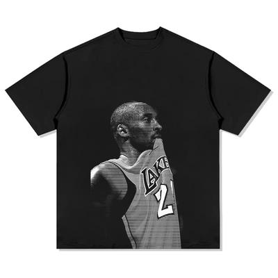 2026 Summer T-Shirt Tribute Kobe Bryant Portrait Short Sleeve American Vintage Personality T-Shirt Top Y2k Short Sleeves Classic