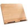 Multi-Position Support Wooden Reading Stand Foldable Cookbook Bracket Book Holder Tray  Note-taking