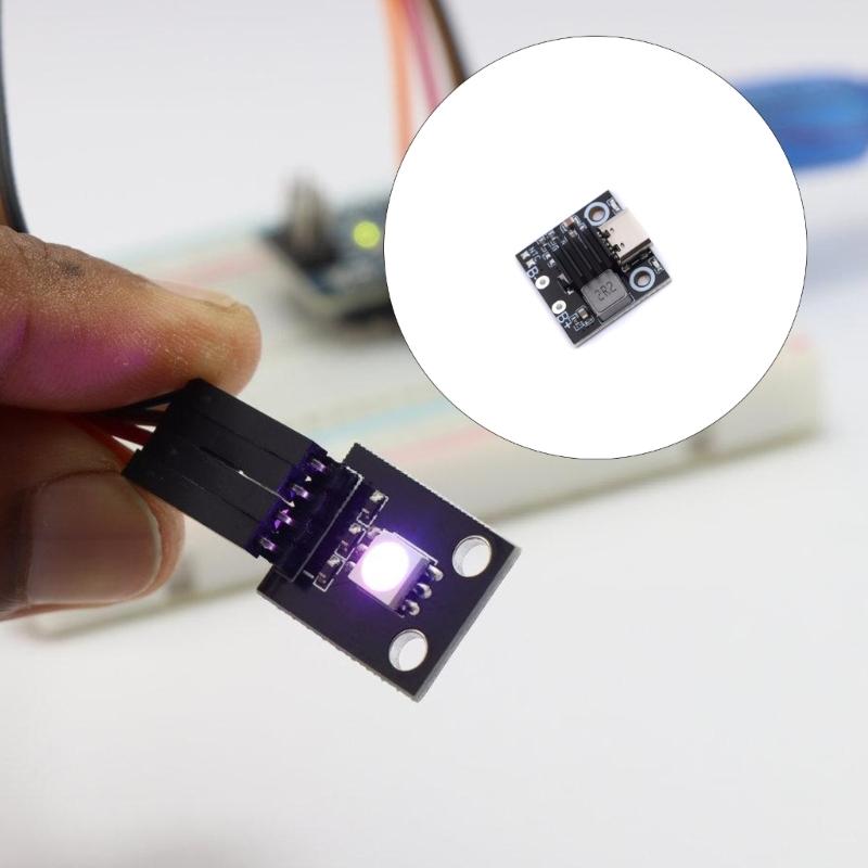 Compactly 5V USB Charging Module For Lithiums Batteries Featuring Overcharge Short circuits And Thermals Protections
