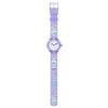 Flick Flak Kids Shining Tutu Wristwatch FBNP248 Girls Purple