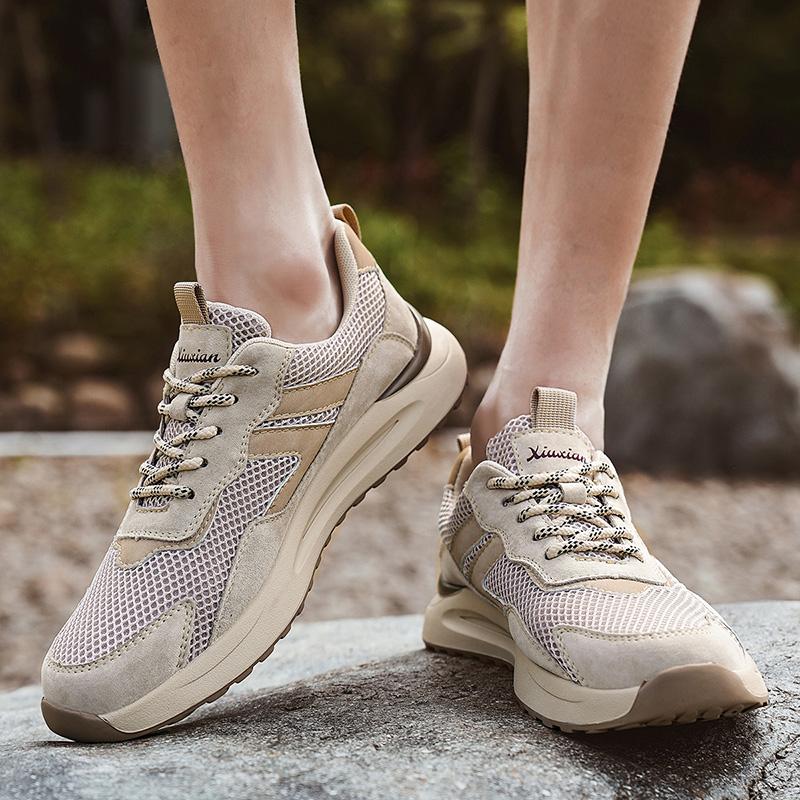 Men's Breathable Casual Sneakers Outdoor Non-slip Soft Breathable Men's Shoes