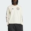 adidas Mercedes - AMG Petronas Formula 1 Team Silver Arrow Series Loose Fit Crew Neck Long Sleeve T-Shirt Unisex Tops KE8290