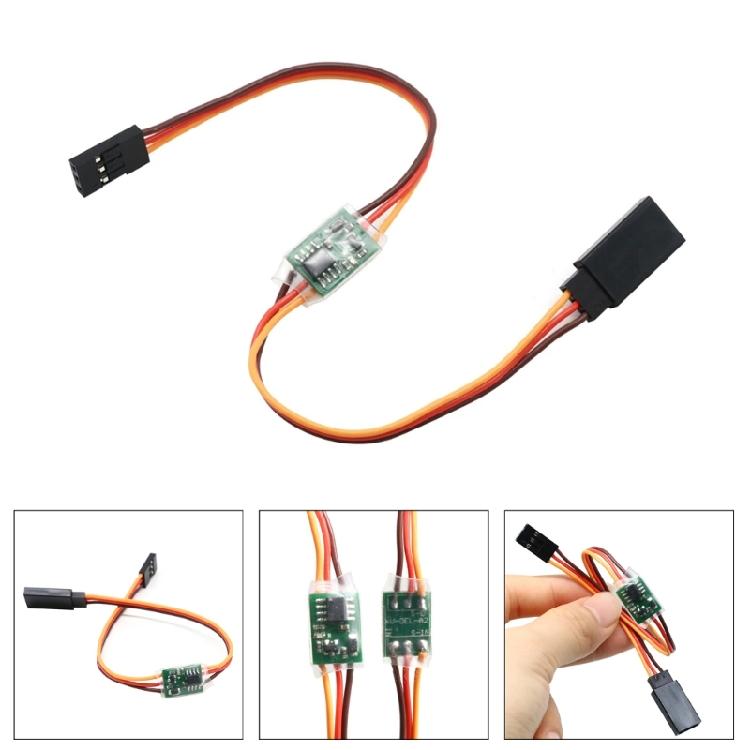 PPM/PWM 90 Degree to 180 Angle Servo Signal Expander Signal Amplifier 3V-16V