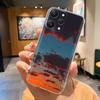 For Xiaomi Redmi 12 4G Case Cute Cartoon Painted Shockproof Phone Cases For Redmy Redmi 12 Redmi12 4g 2023 Protect Back Cover