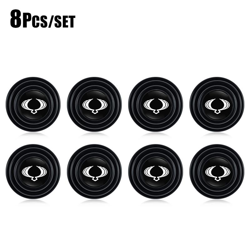 

4/8/12Pcs Car Door Anti-shock Pad Anti-noise Buffer Gasket Auto Interior For SsangYong Musso Korando Rexton Torres Kyron Actyon