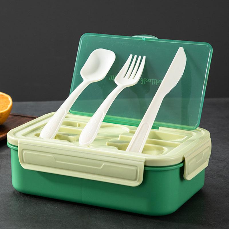 Large Capacity Household Lunch Box - Student Compartment Lunch Box, Fruit Lunch Box, Microwave Heating Compartment Lunch Box