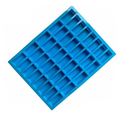 Piccolo stampo rettangolare per candele profumate, stampo per cottura fai da te, stampo per cottura manuale, vassoio per ghiaccio