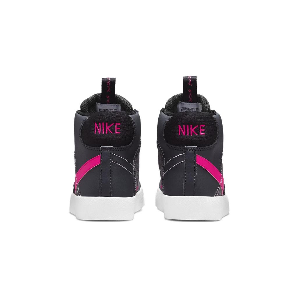 Nike Blazer Mid 77 SE PS Dance - Black Pink Kids Sneakers Vivid-Pink White DH8641-001