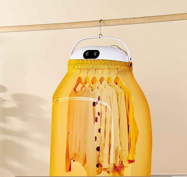 Uscător de rufe compact, complet automat, cu eliminare acarieni, pentru casă și cămin