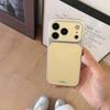 Solid Color Macaron iPhone 17 Pro Max Case with Large Window Drop Protection